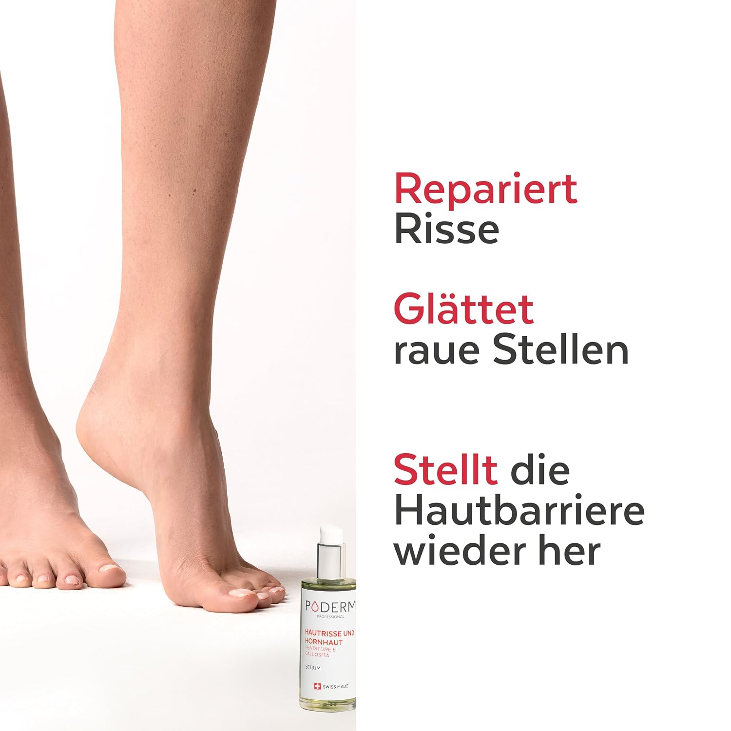 Detalle 2 de PODERM Hautrisse und Hornhaut 8H Nachtpflege