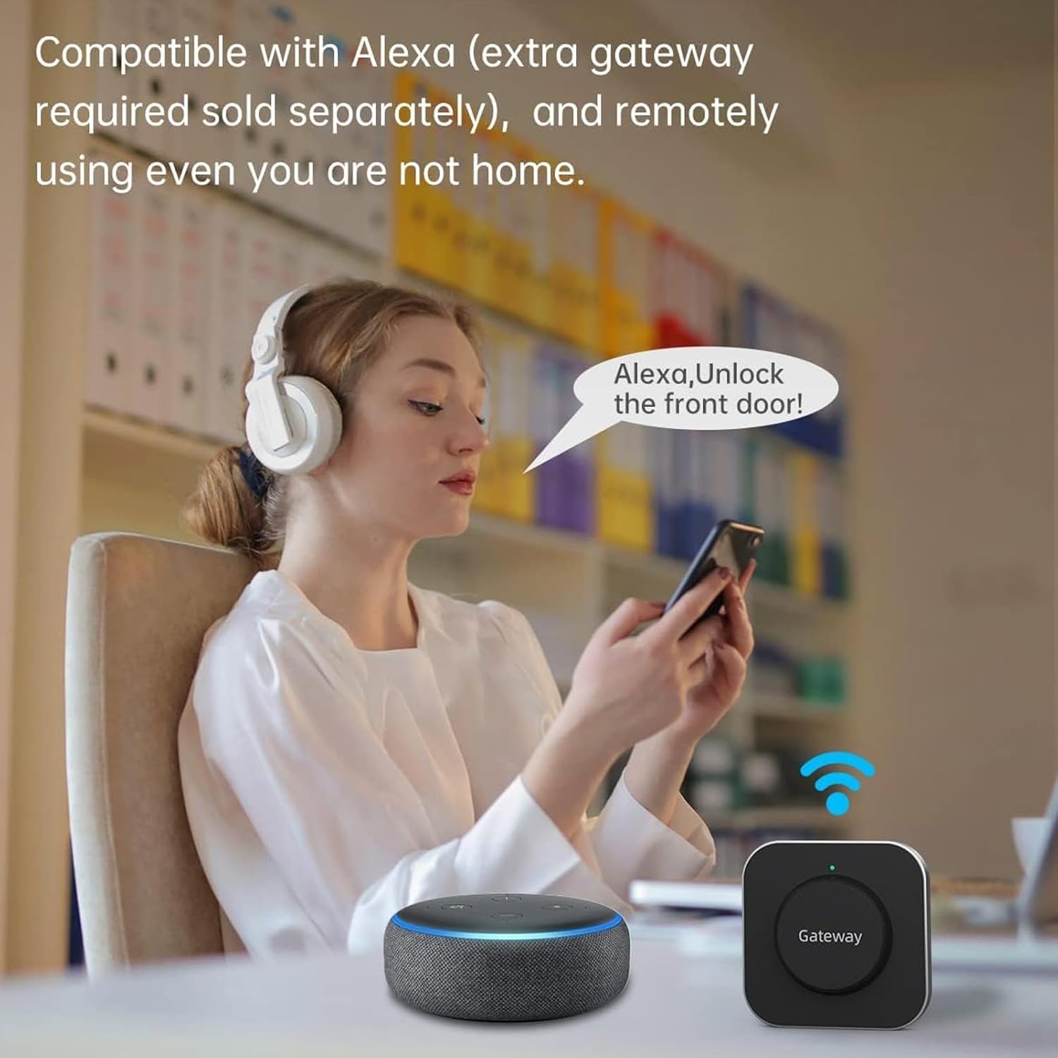 Thumbnail 4 de Smart Front Door Keyless Lock with Fingerprint 1 🔒