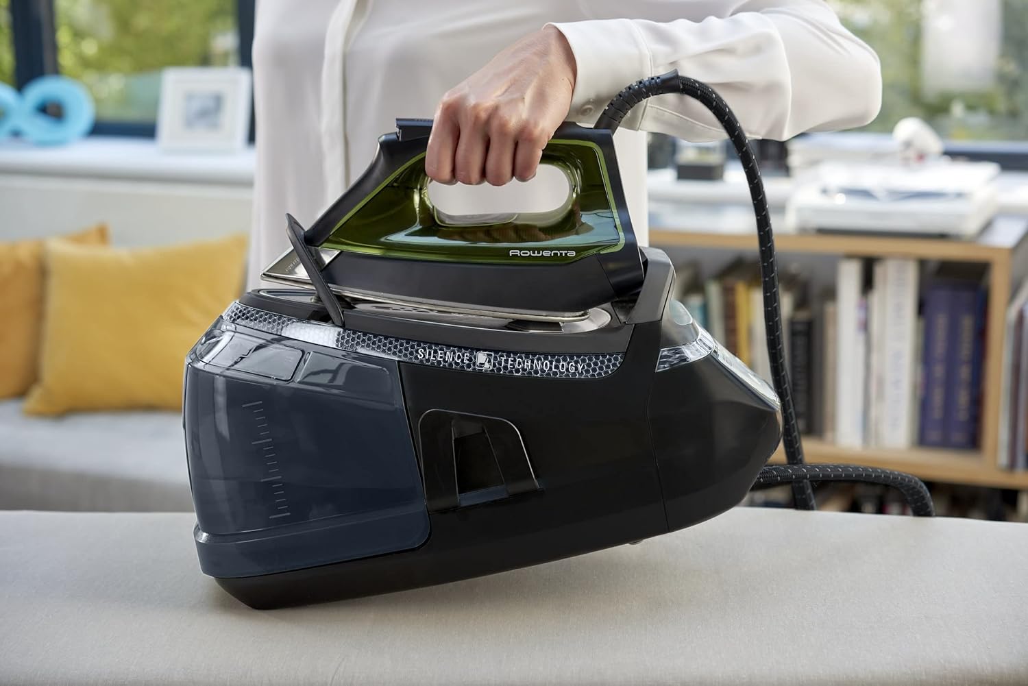 Thumbnail 3 de Rowenta Silence Steam Pro Dampfbügelstation DG9248 (2800 W) mit Dauerdampf 150 g/Min und Extra-Dampfstoß 620 g/Min