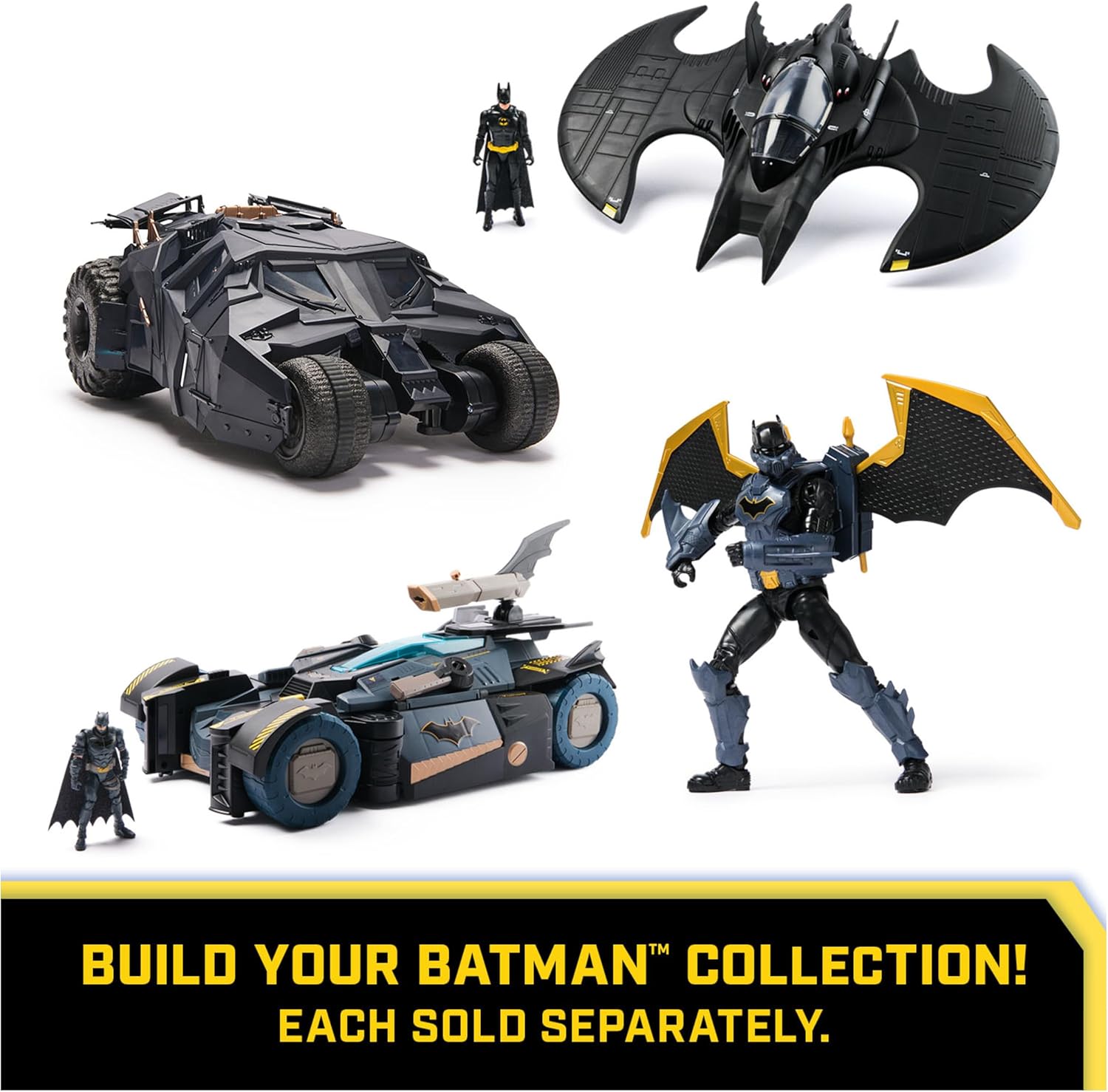 Thumbnail 5 de Night Sky Batman Action Figure (30 cm) with Expandable Wings – 17 Points of Articulation