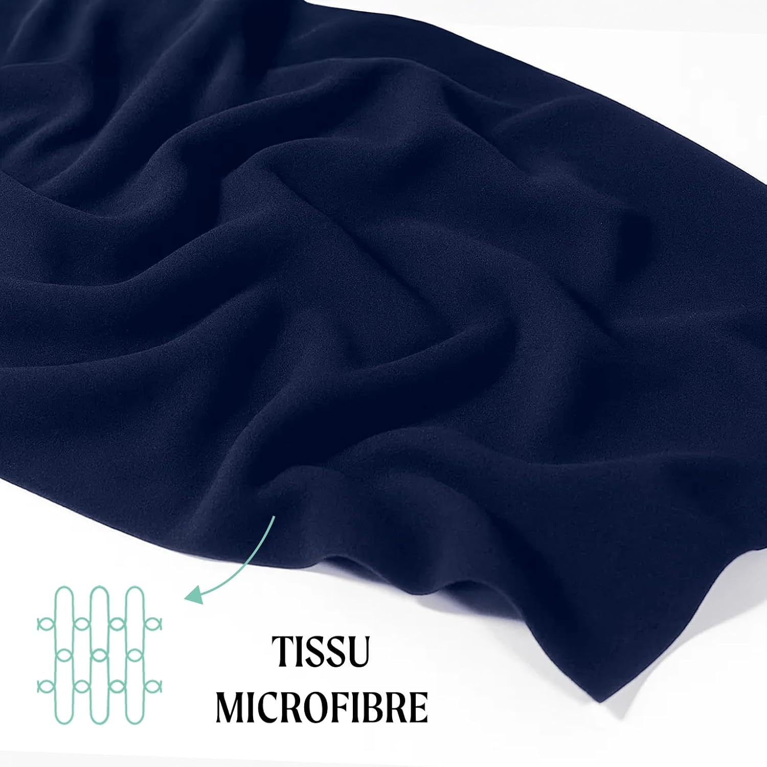 Detalle 2 de CALZITALY 4 Paires Mi-Bas Opaque 40 DEN en Microfibre – Made in Italy