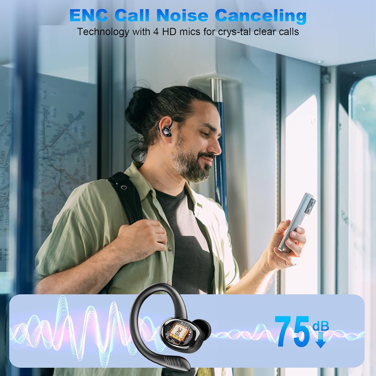 Thumbnail 3 de Wireless Earbuds Sport 2026 Bluetooth 5.4 Earbuds