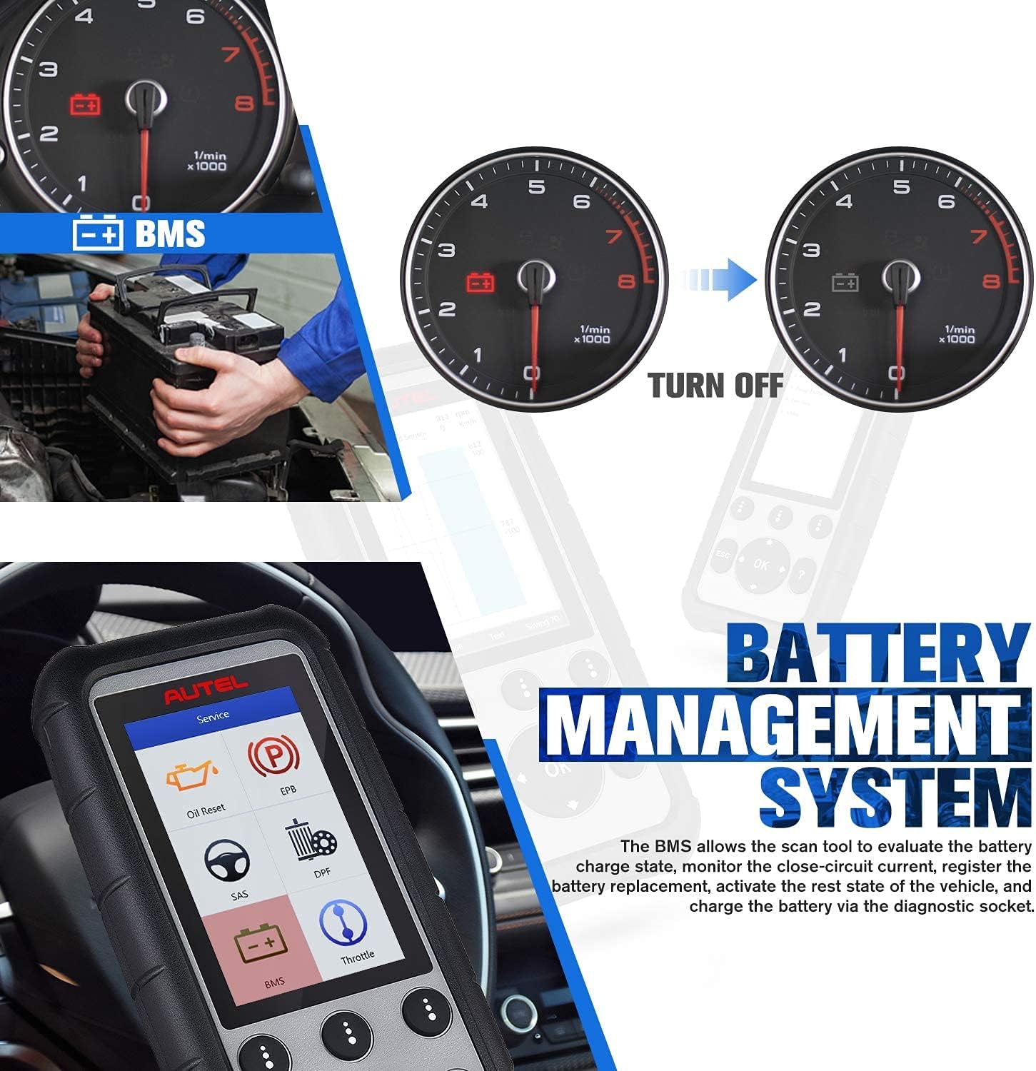 Thumbnail 6 de Autel OBD2 scanner MD806
