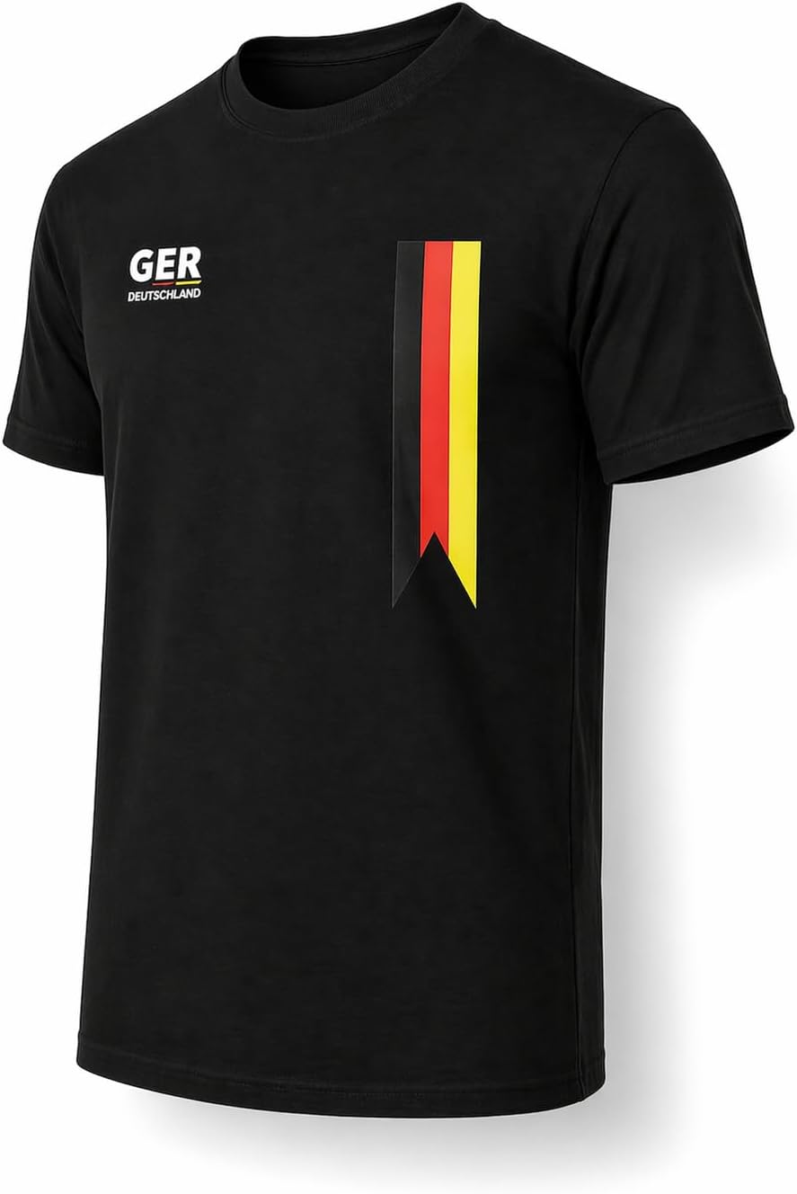 Detalle de ATHLEJOY Deutschland WM 2026 Trikot – Herren & Damen | Fanartikel zur Fußball-Weltmeisterschaft 2026