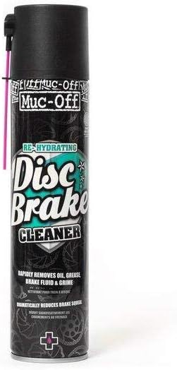 Muc Off Disc Brake Cleaner Fahrradreiniger, 400 ml – Hochwirksamer Bremsenreiniger für Scheibenbremsen