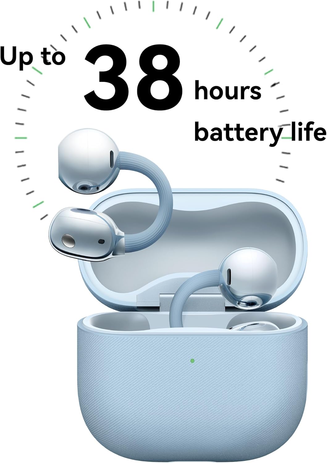 Detalle de Huawei FreeClip 2 Open-Ear Headphones: Clip-On Wireless Earbuds with All‑Day Comfort