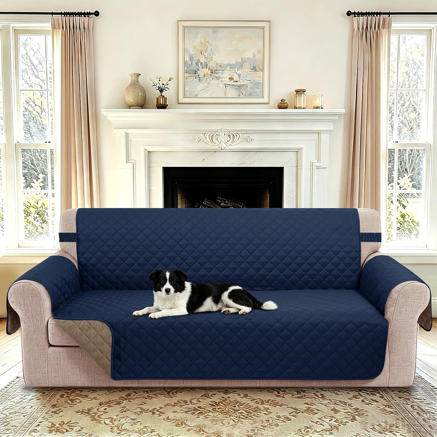 Detalle 2 de Luxshare Home Reversible Sofa Cover 78 in ๐