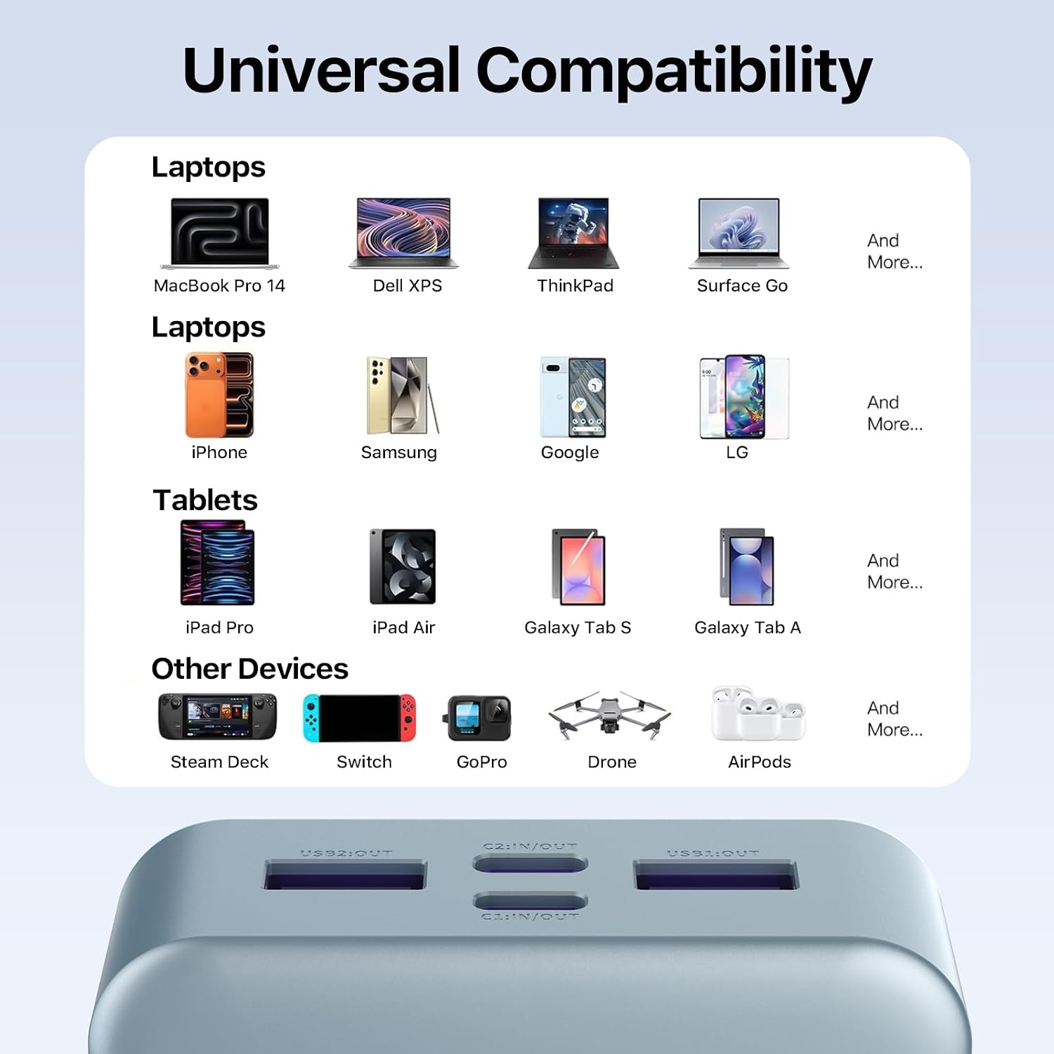 Thumbnail 5 de NOBIS Power Bank 20000mAh PowerBank 65W