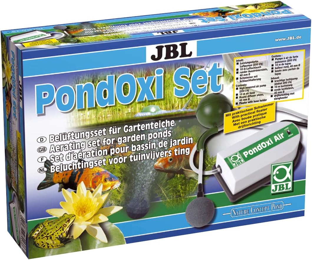 Detalle de JBL Pond Oxi-Set 28013 Belüftungs-Set für Gartenteiche