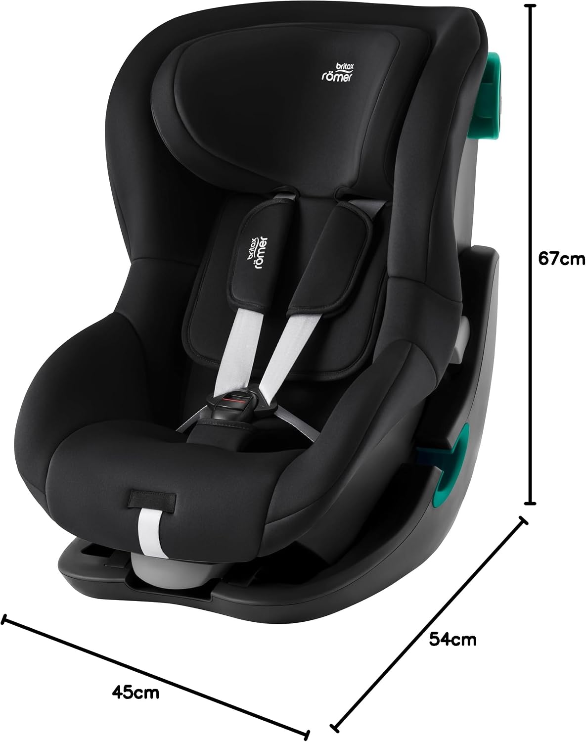 Thumbnail 5 de BRITAX RÖMER KING PRO siège auto i-Size pour enfants 76–105 cm, Space Black
