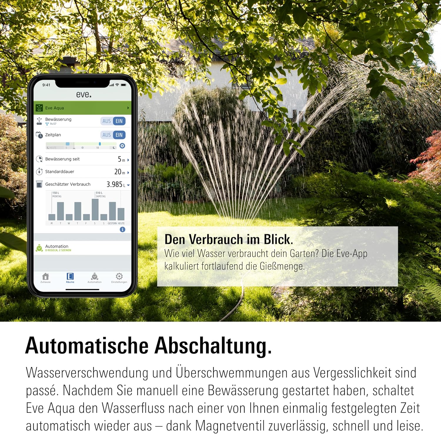 Thumbnail 4 de Eve Aqua Apple Home Bewässerung