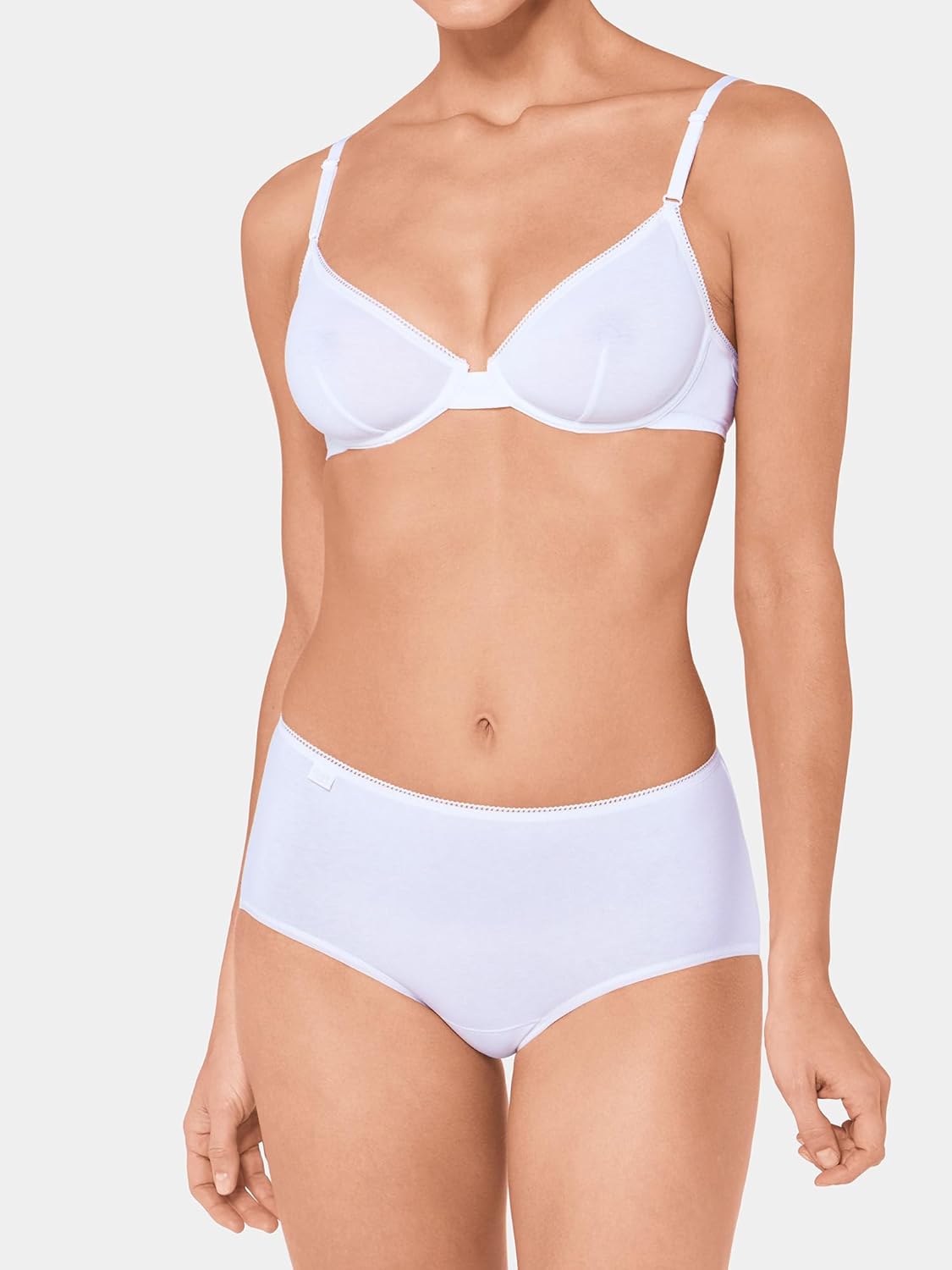 Detalle de Sloggi 24/7 Cotton Midi Slips Pack – 3er Pack, Midi-Slips aus Baumwolle mit Lycra