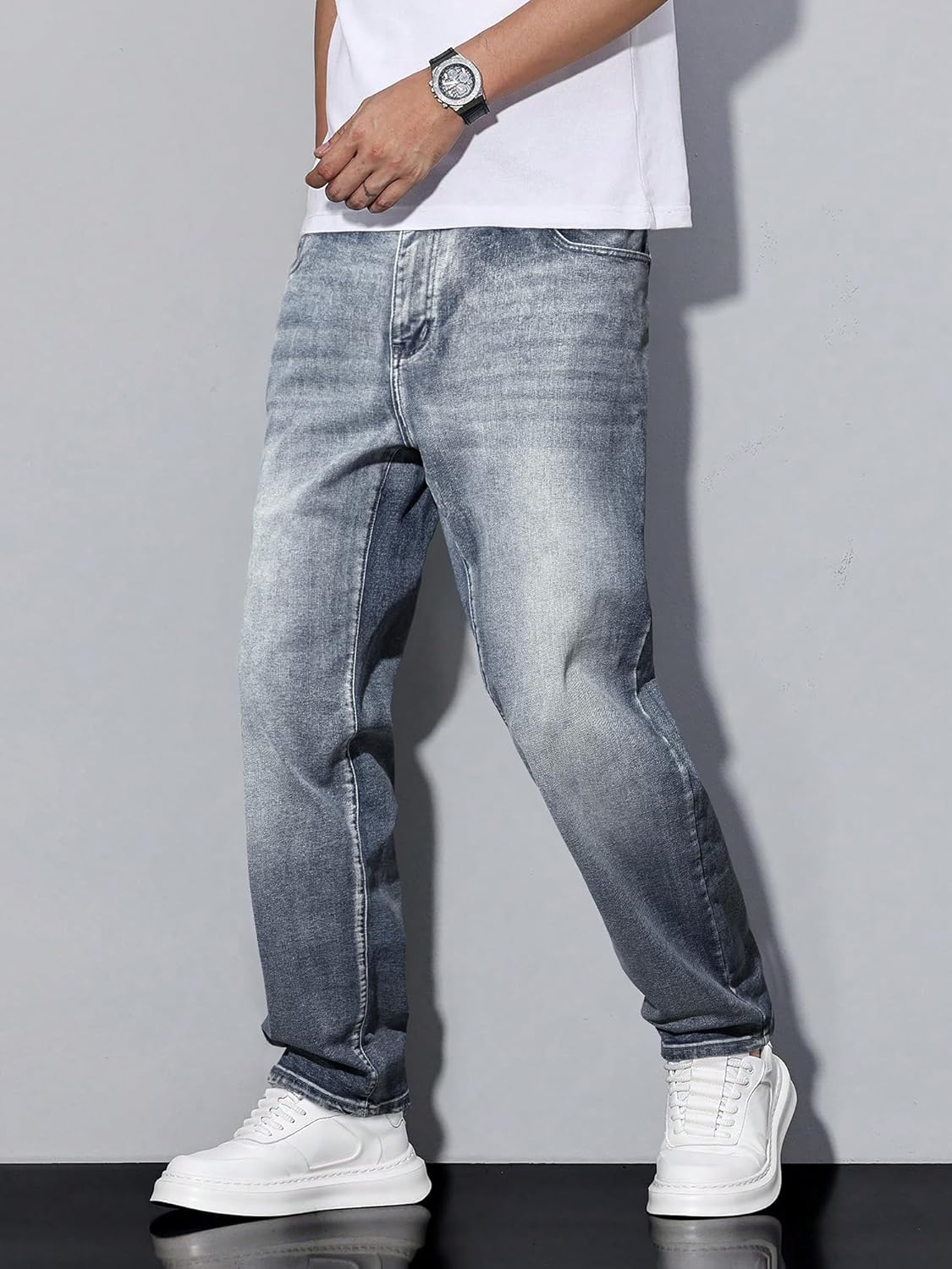 Thumbnail 3 de JMIERR Baggy Jeans Herren Baumwolle
