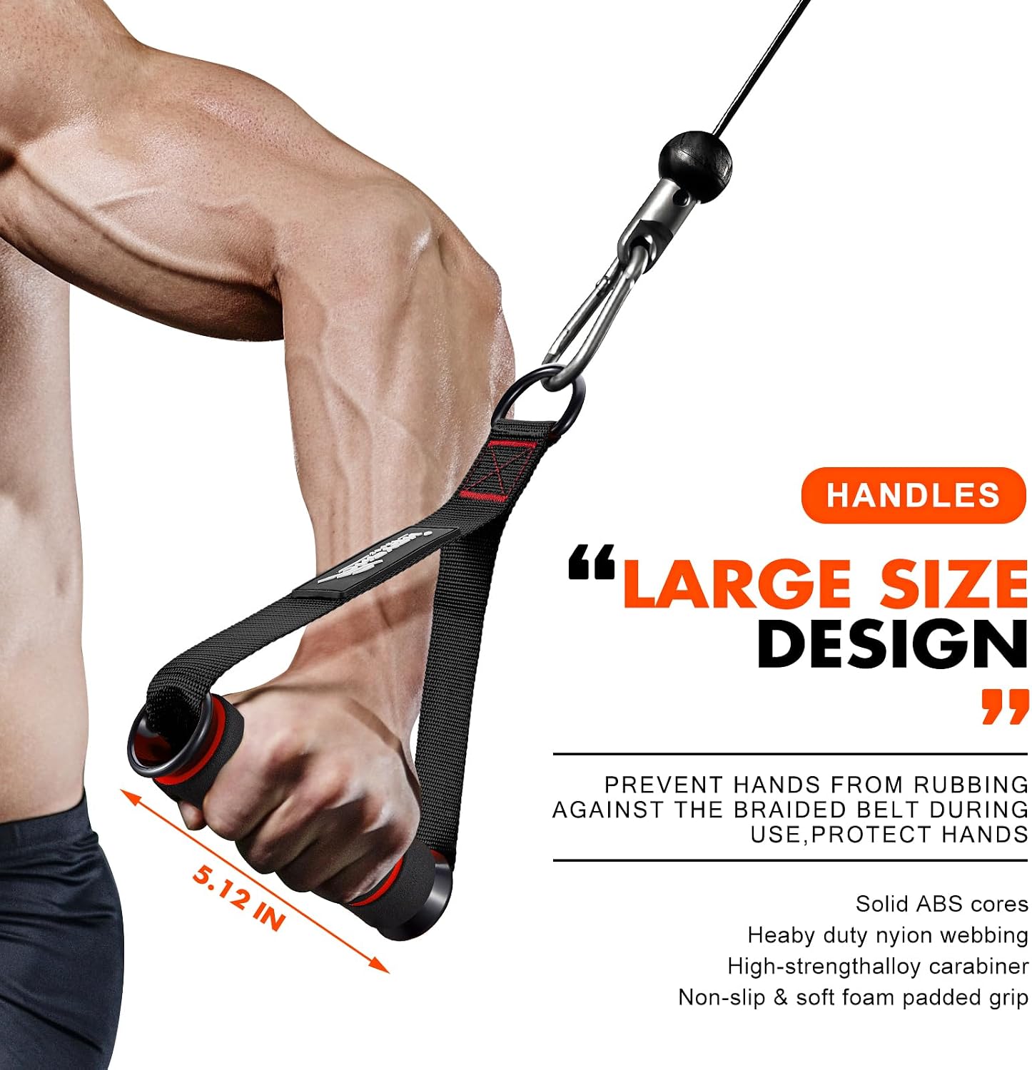 Detalle 2 de HPYGN Exercise Handles Nylon
