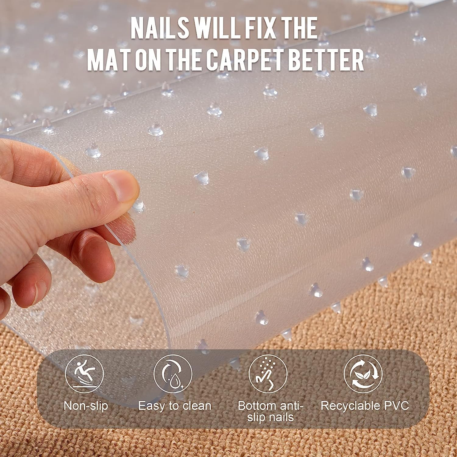Thumbnail 5 de Uross 110CM Carpet Protector for Pets 🐾