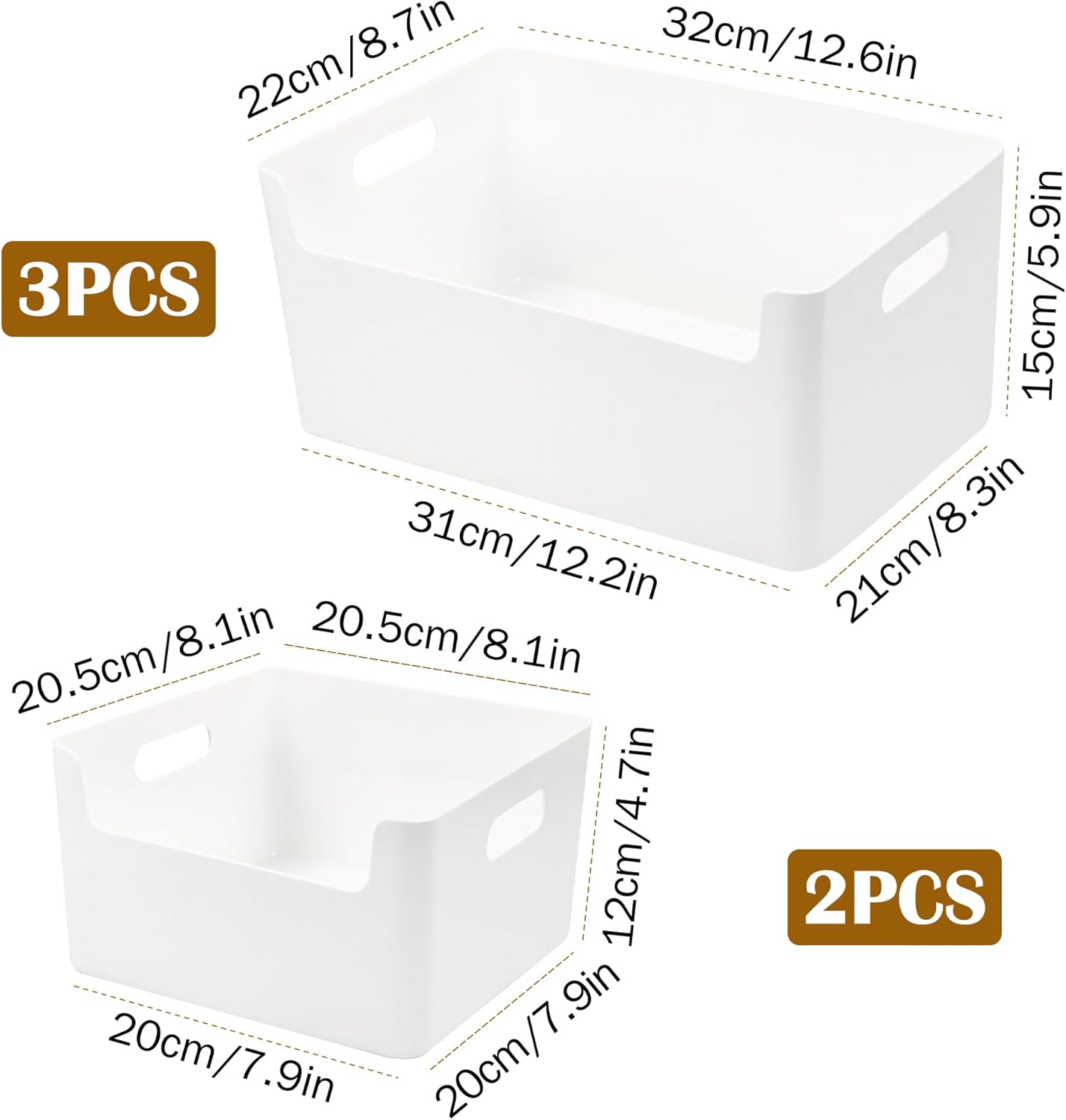 Thumbnail 1 de LYLIDIA Aufbewahrungsbox 30x21x15 cm