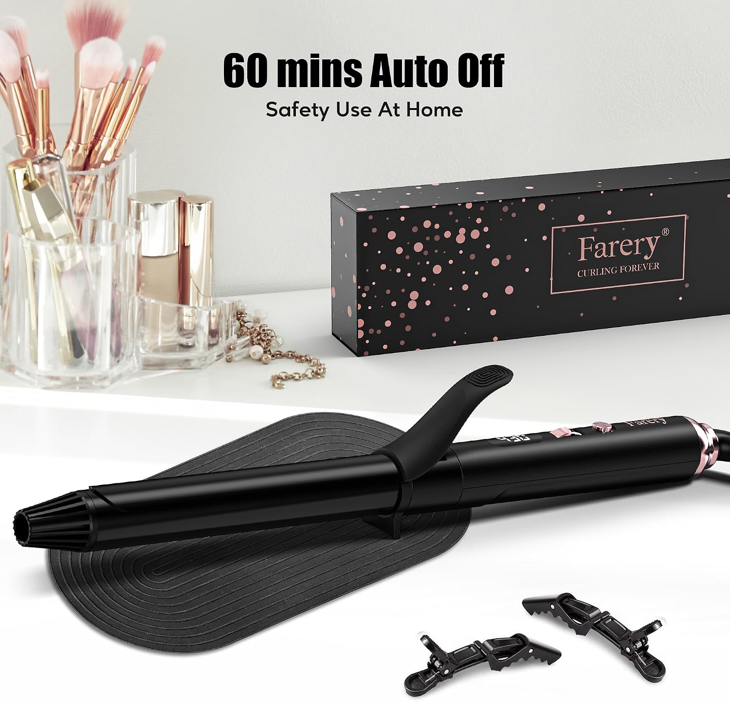 Thumbnail 5 de FARERY 1-Inch Long Barrel Curling Iron