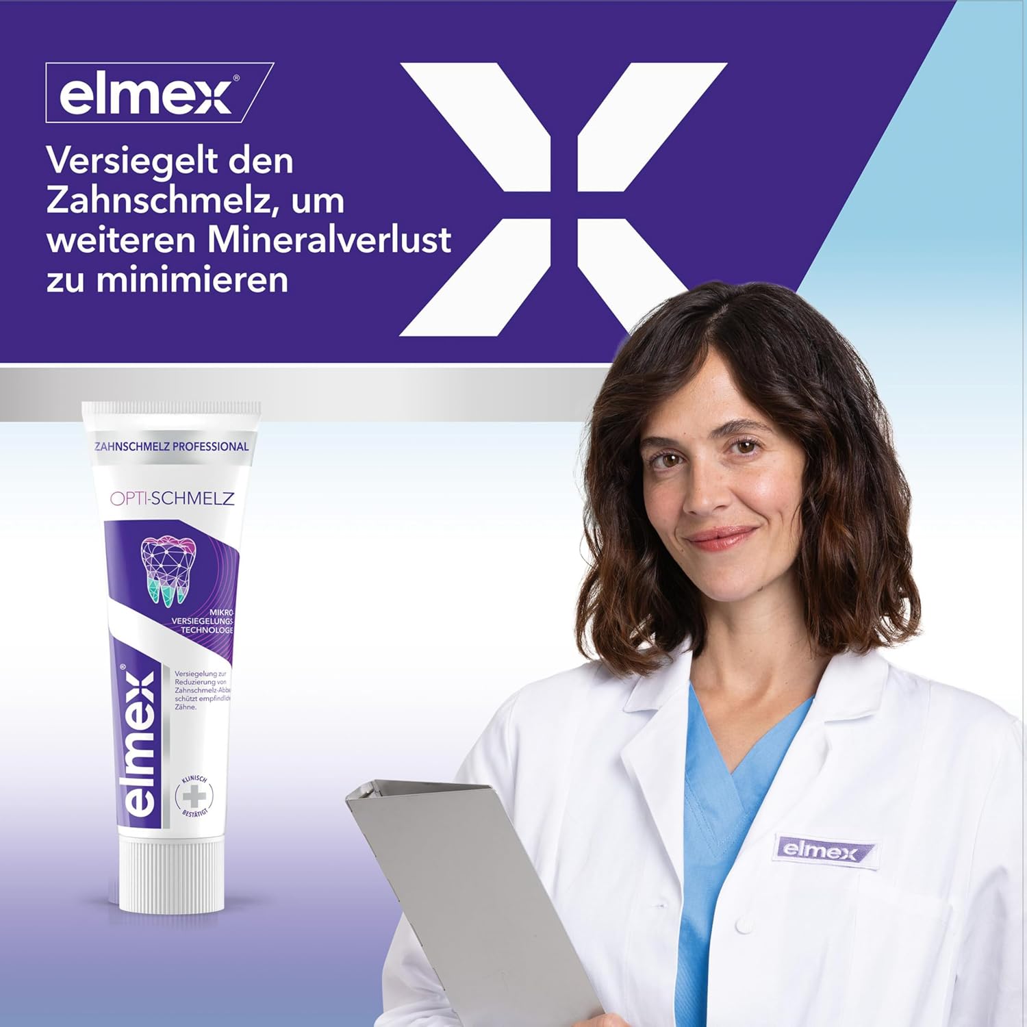 Thumbnail 2 de elmex Zahnpasta Professional Opti-schmelz Versiegelung & Stärkung 75ml – 2er Pack