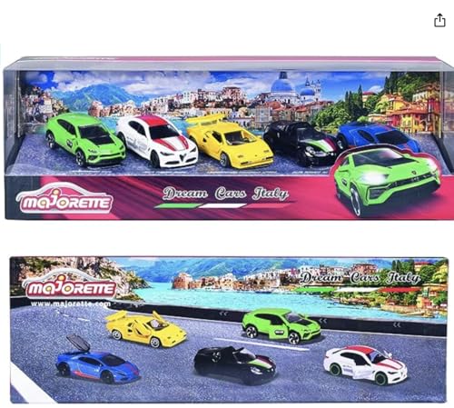 Thumbnail 2 de Majorette Dream Cars Italy 5 coches 7,5 cm