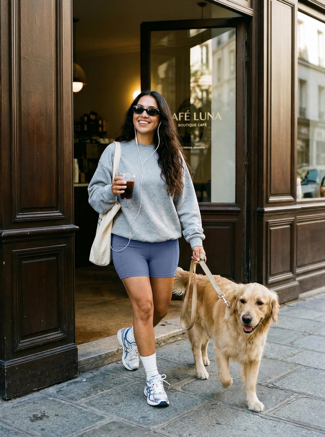 Thumbnail 5 de JOYSPELS Gym Shorts for Women with Pockets: High-Waisted, Moisture-Wicking Active Short