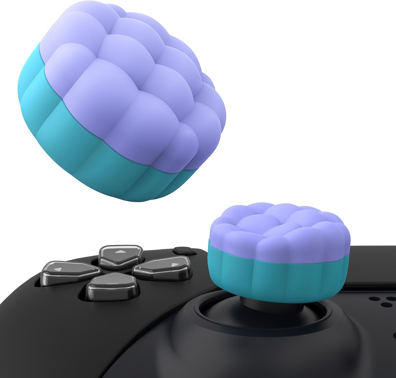 Detalle de PlayVital Thumbs Cushion Caps for PS5 thumbsticks