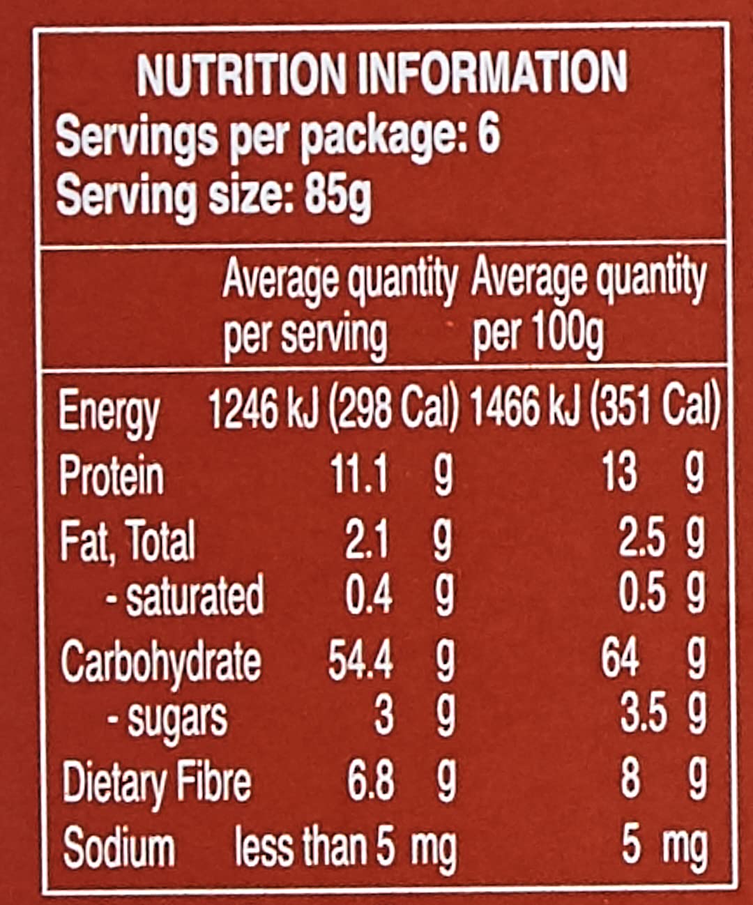 Detalle de Barilla Pasta Integrale Fusilli – Vollkorn-Hartweizengrieß-Pasta, 5 x 500 g