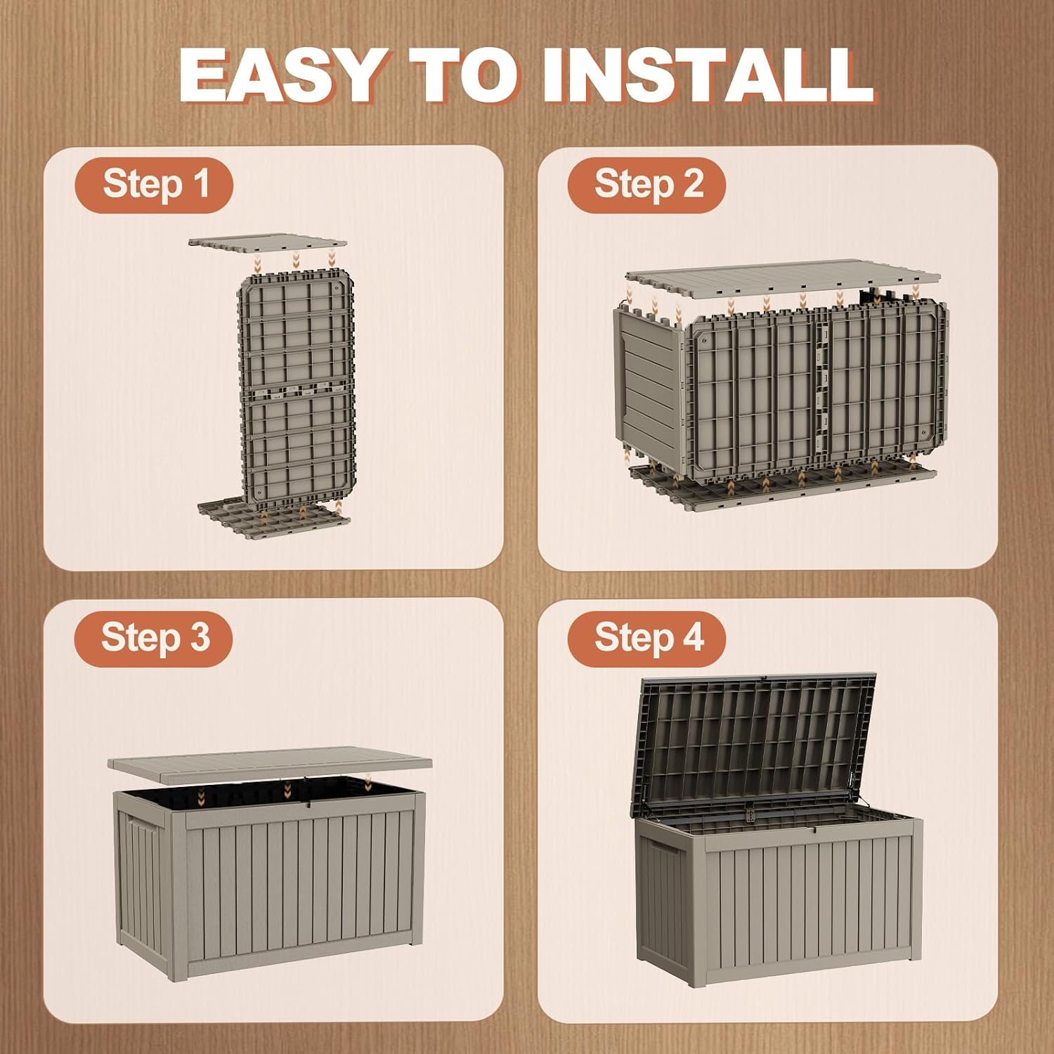 Thumbnail 6 de EFU Outdoor Storage Box 340 Gallon