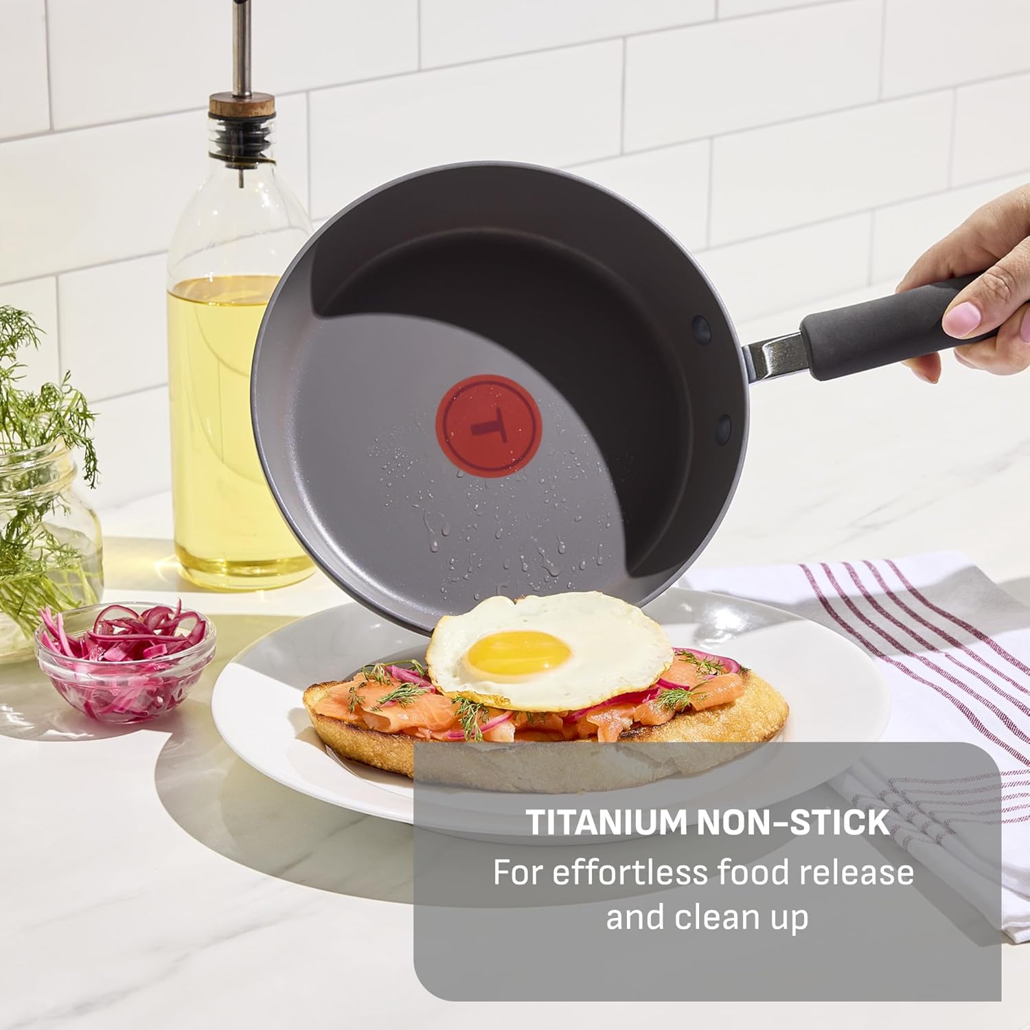 Thumbnail 3 de T-Fal Ultimate Hard Anodized Nonstick 10-Piece Cookware Set