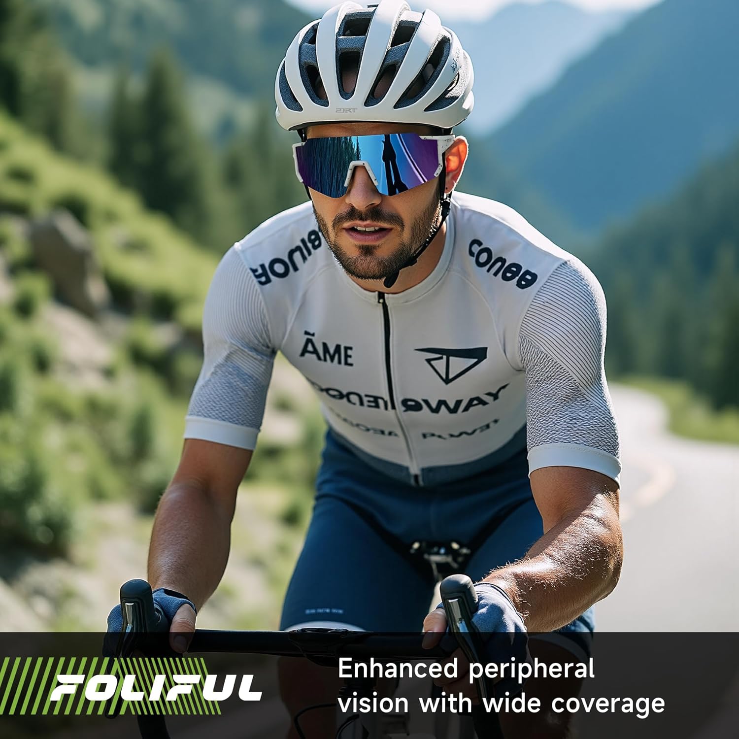 Thumbnail 2 de Foliful 3-Pack Polarized Sunglasses with UV Protection for Men & Women (Sports, Cycling, Running)