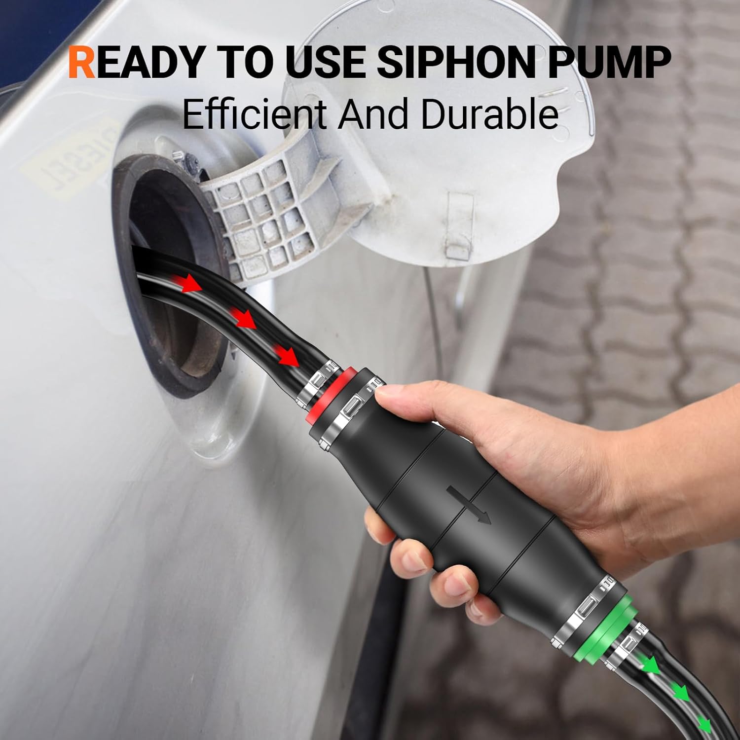 Thumbnail 5 de Preciva Saugpumpe Handpumpe 2 m Schlauch