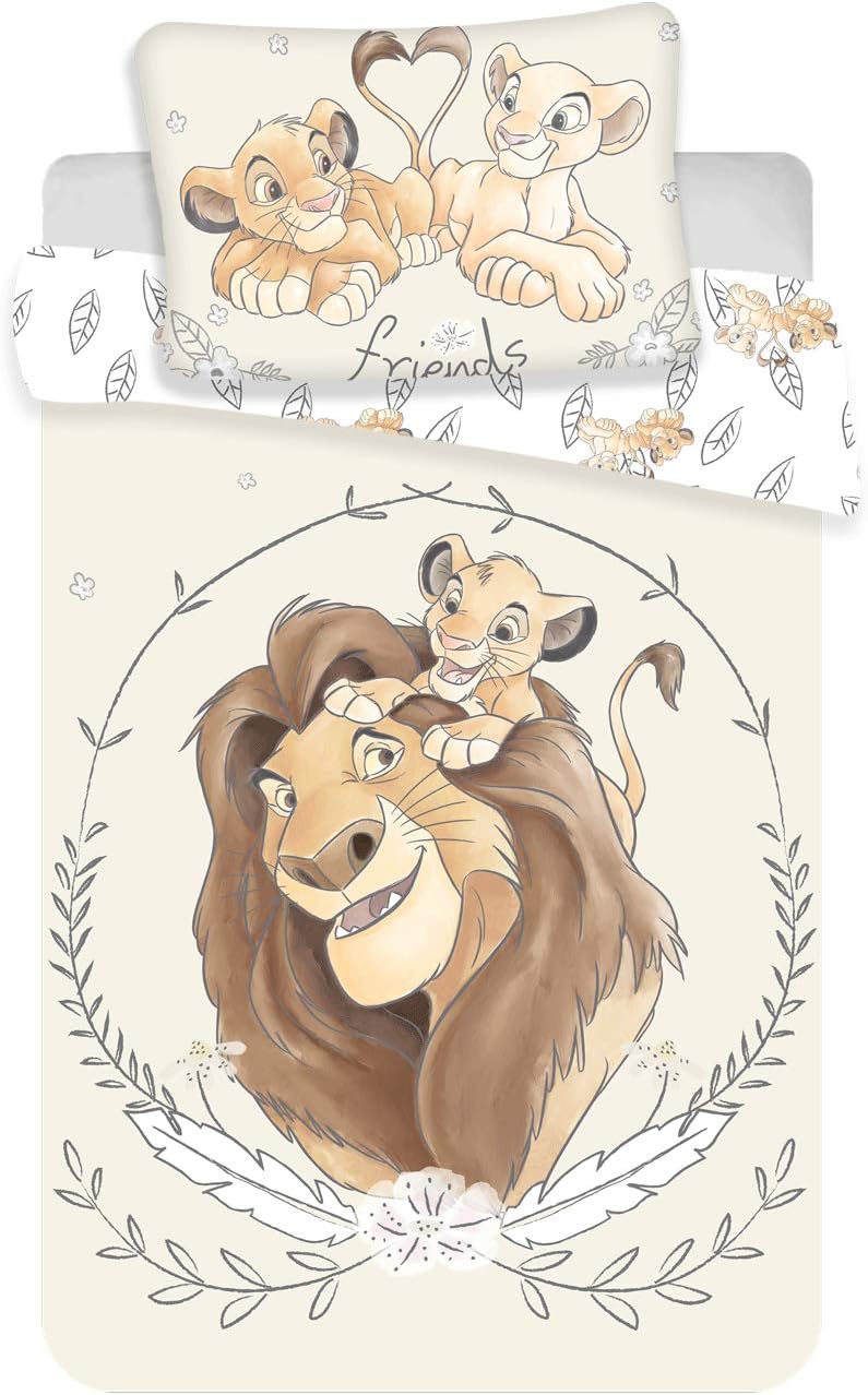 Thumbnail 6 de Disney Set di biancheria da letto Bambi – Copripiumino reversibile in cotone 100% (100 x 135 cm) + federa 40 x 60 cm