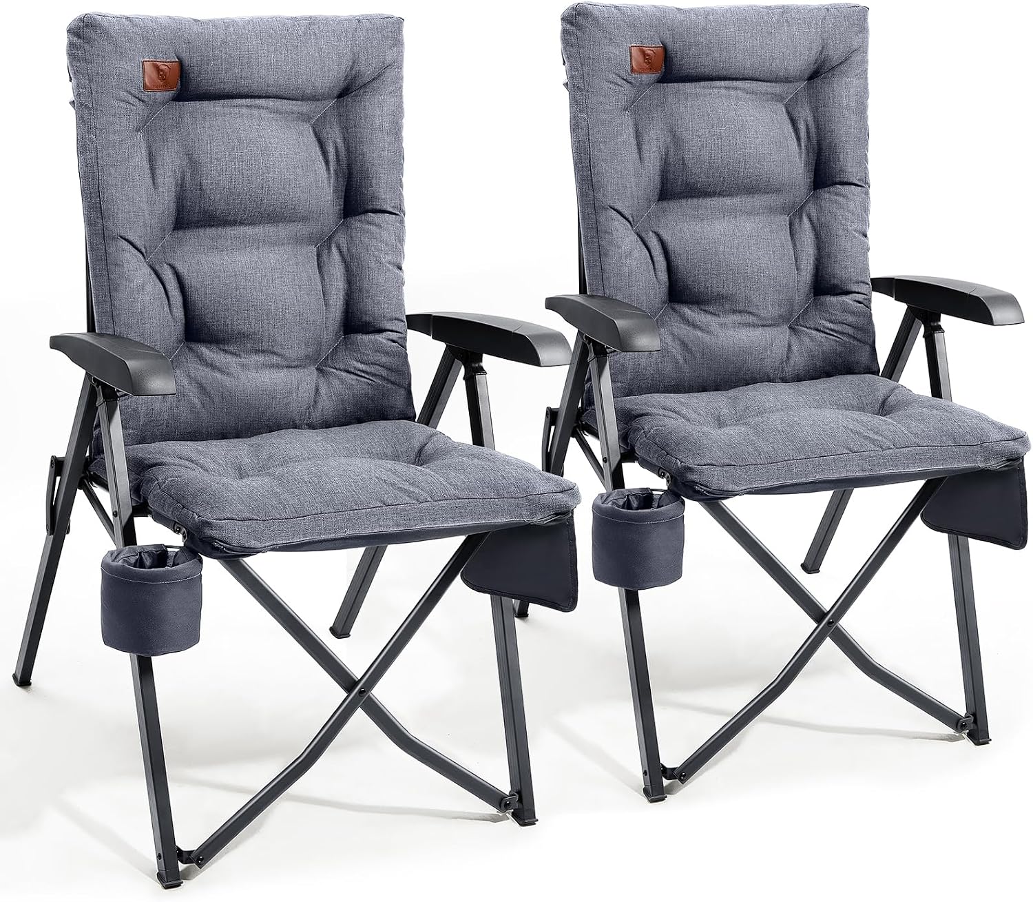 Detalle de EVER ADVANCED camping chairs 150kg