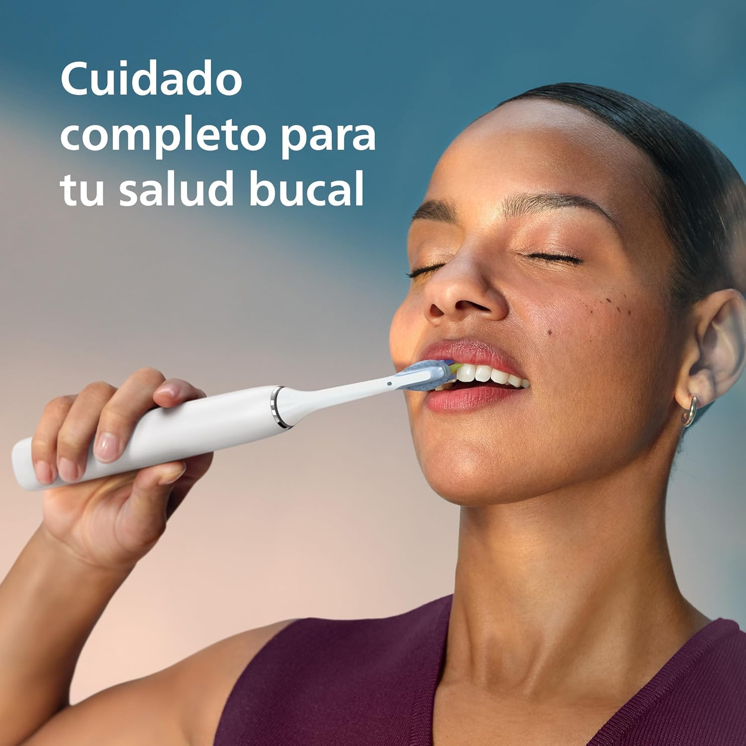 Detalle 2 de Philips Sonicare DiamondClean 9000 Pack 💎 Cepillo Eléctrico Dual