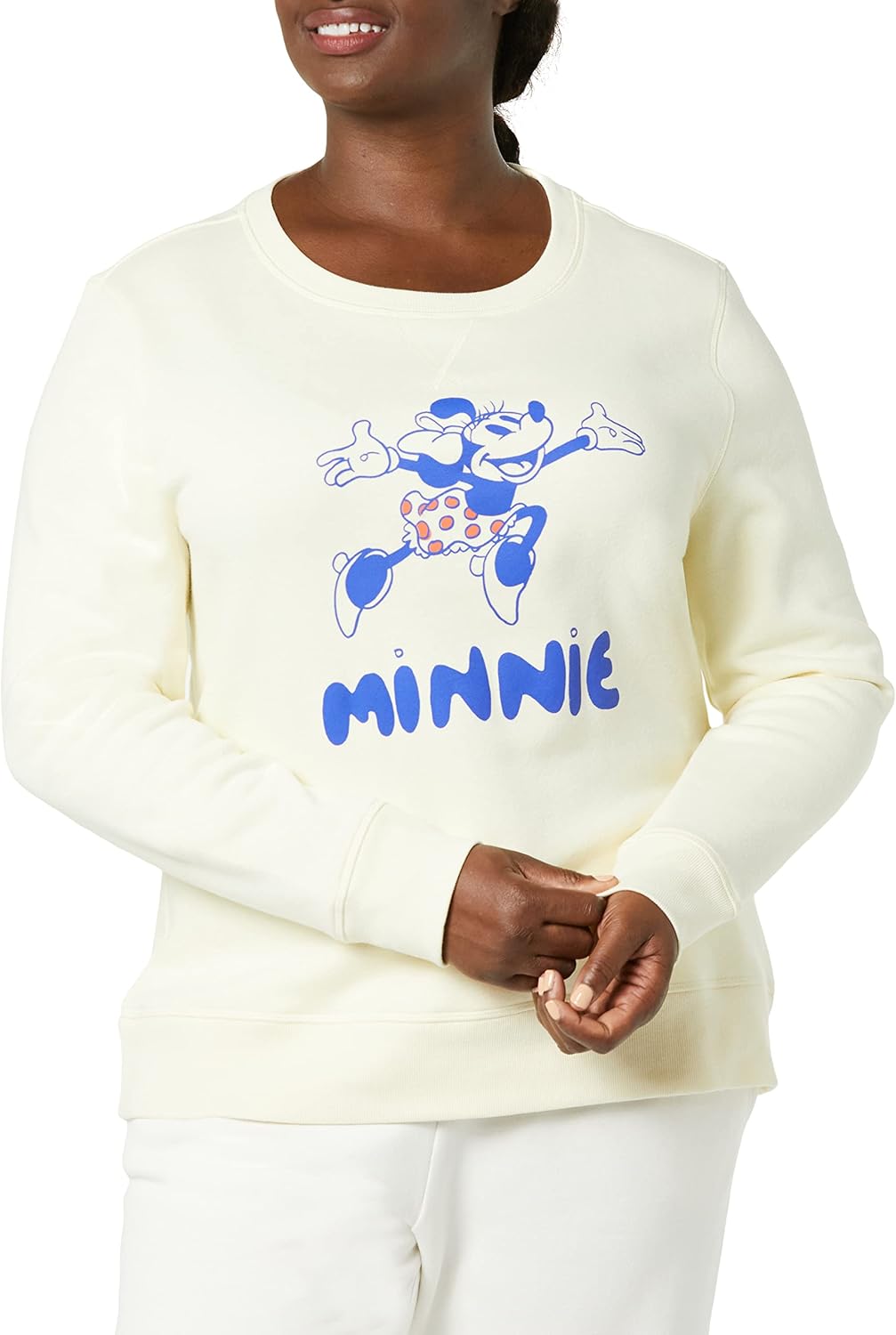Thumbnail 3 de Amazon Essentials Damen Fleece-Sweatshirt mit Rundhalsausschnitt – normaler Schnitt für Alltag & Relax