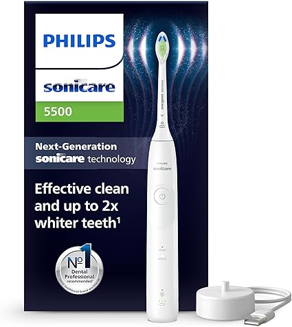 Detalle de Philips Sonicare 5500 Cepillo Dental Eléctrico Sónico 🦷
