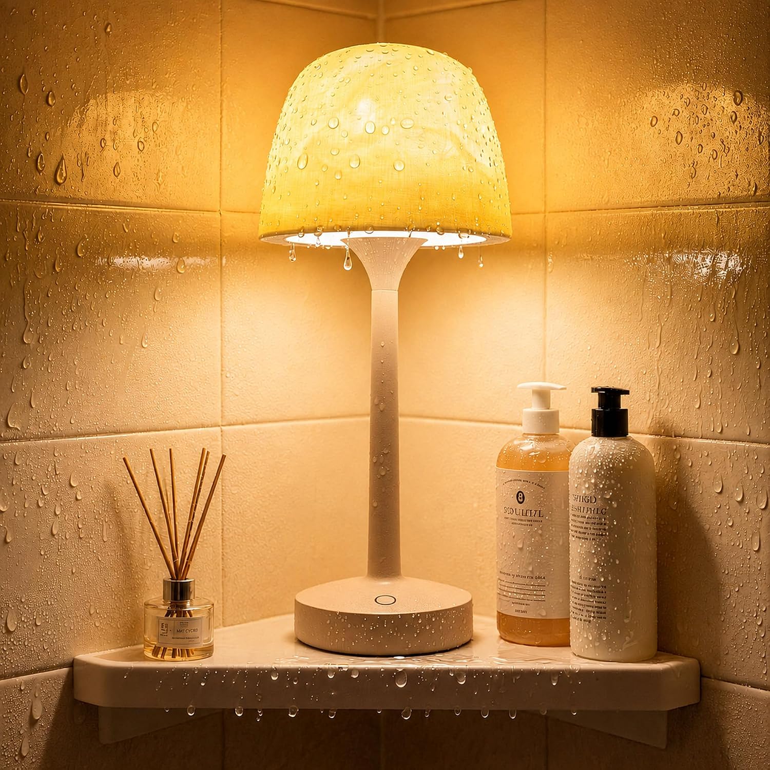 Detalle de Lazukes BG0009A1 Waterproof Shower Lamp with Ocean Wave Projector & Remote