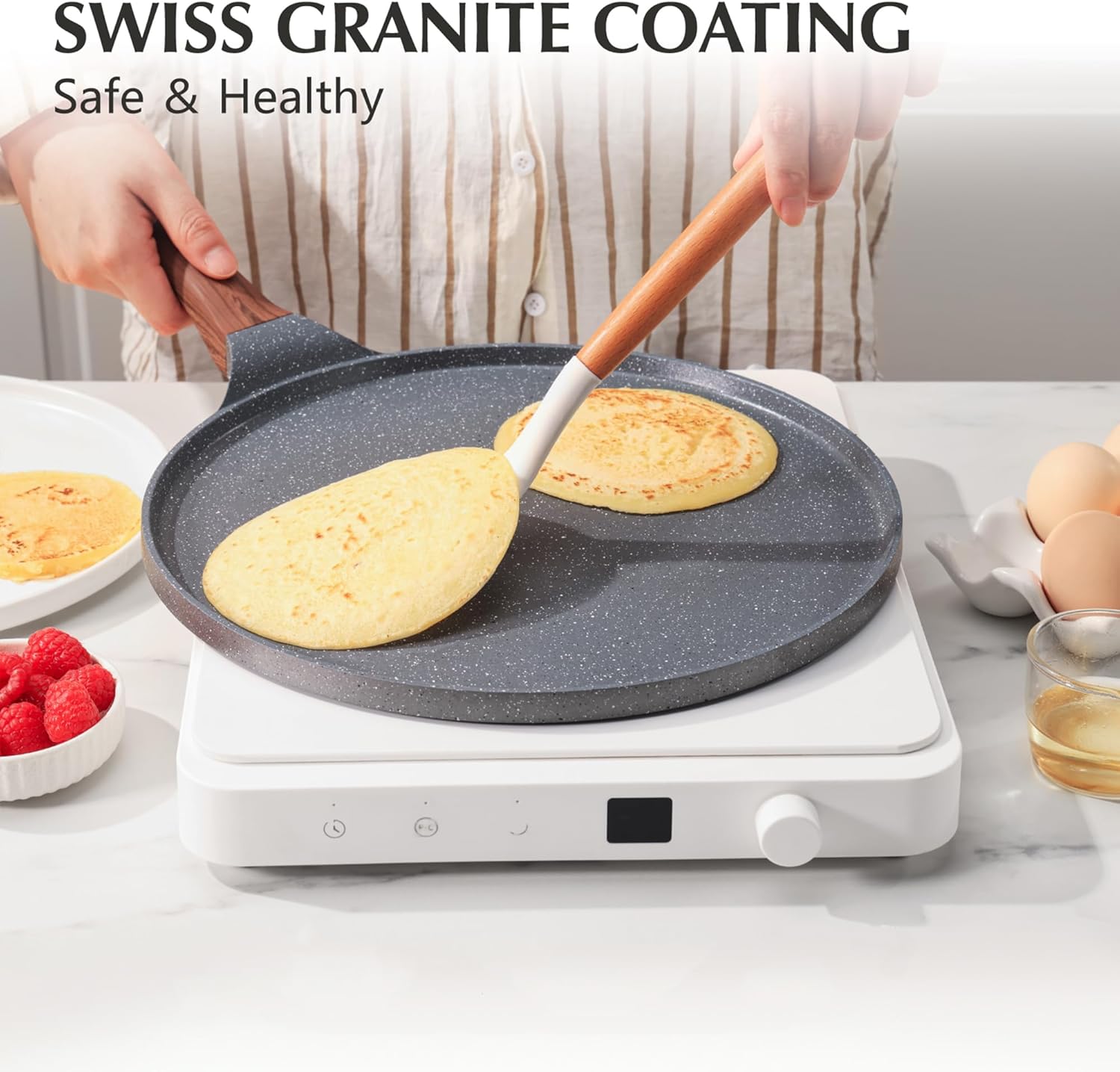 Thumbnail 1 de SENSARTE Nonstick Crepe Pan 10-Inch