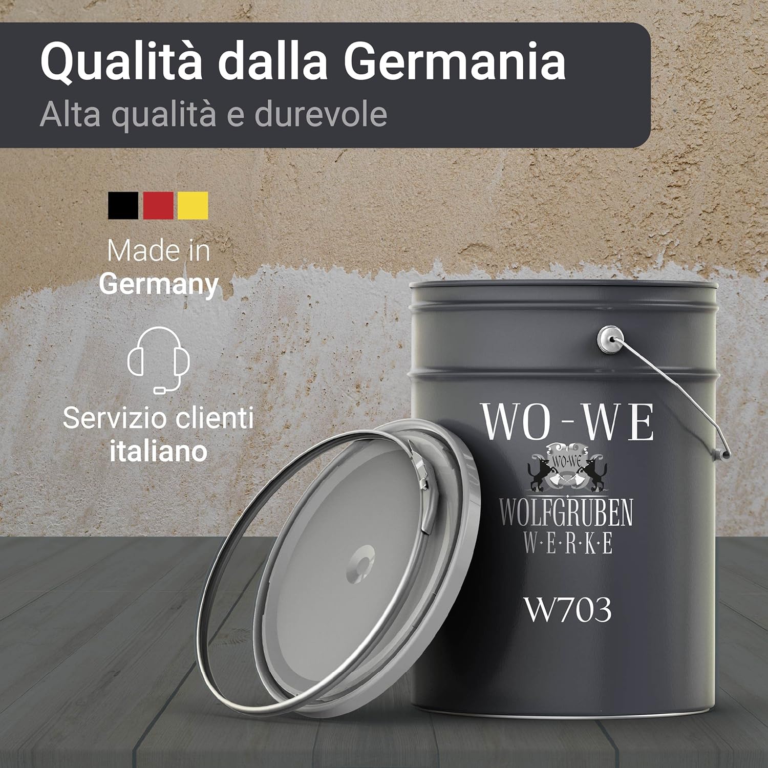 Thumbnail 4 de WO-WE W703 Fondo Primer per pavimenti 2,5 kg