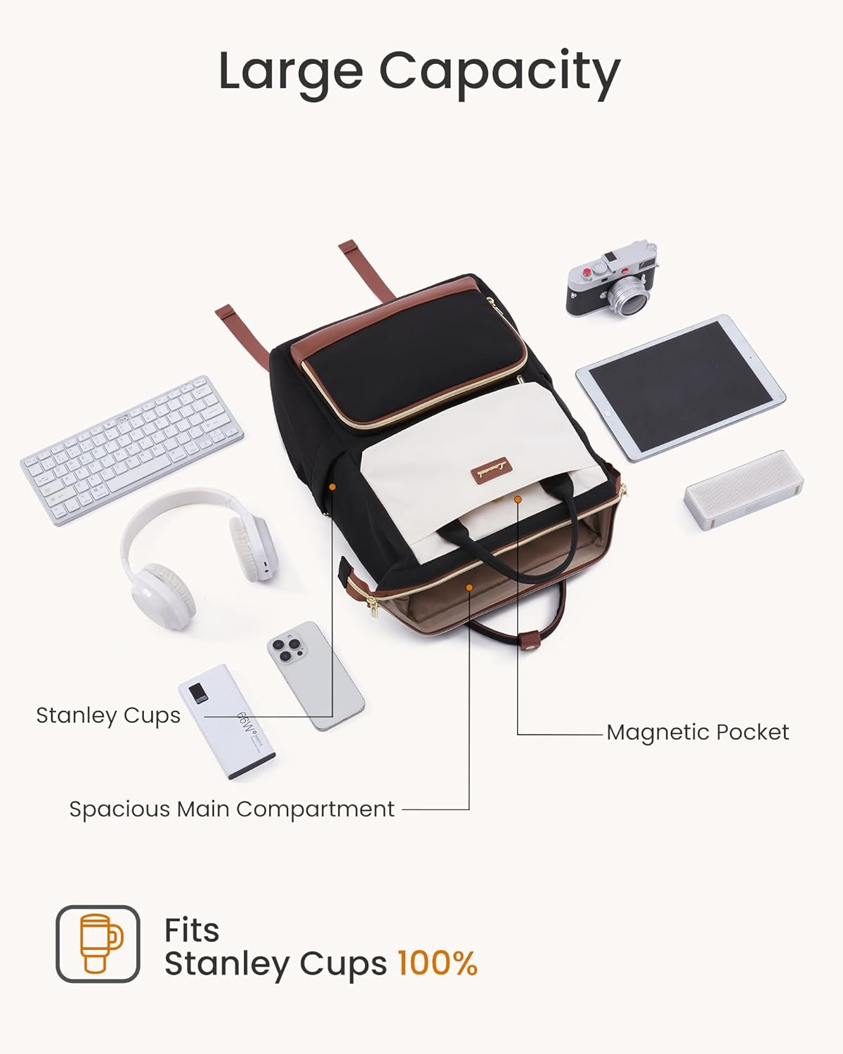 Thumbnail 6 de Lovevook Backpack 15.6 inch Laptop Bag