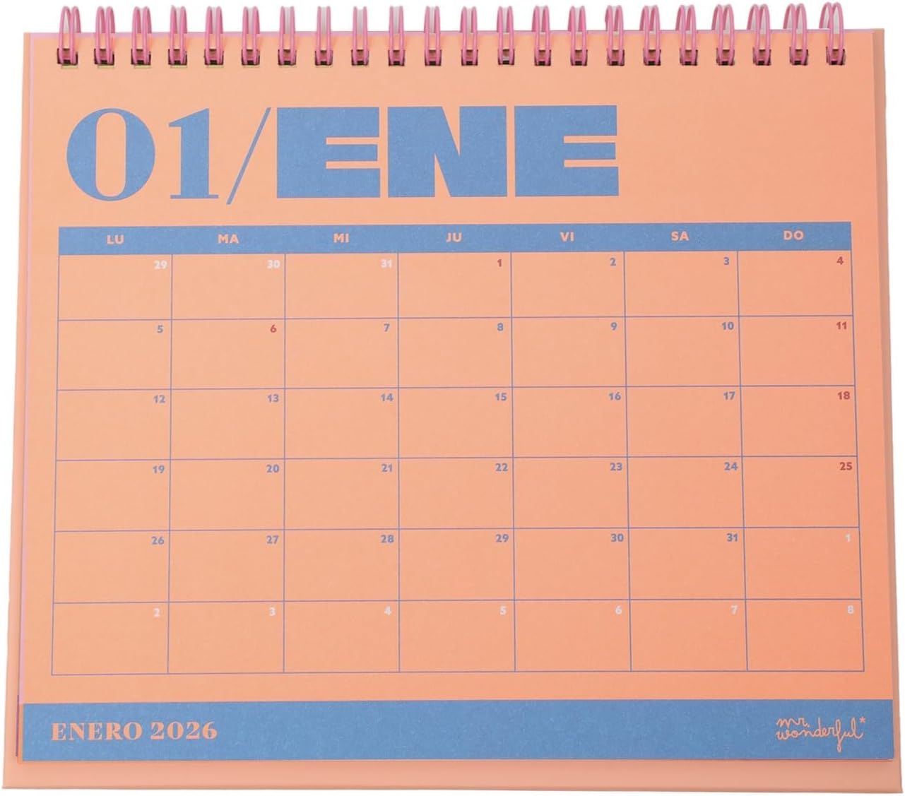 Thumbnail 2 de Mr Wonderful Calendario sobremesa 2026 con retos 📅