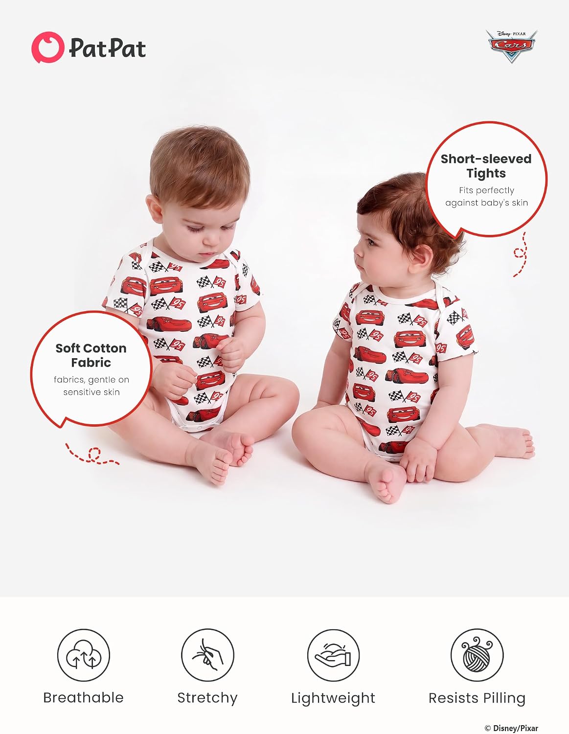 Detalle 1 de Disney Baby Bodysuit Cotton-Polyester