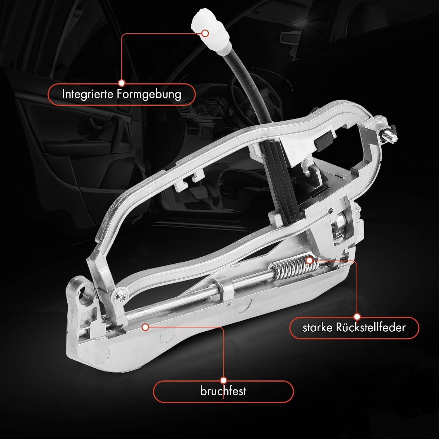 Detalle de Frankberg klamka do drzwi BMW X5 E53, przód prawy, stal i żelazo