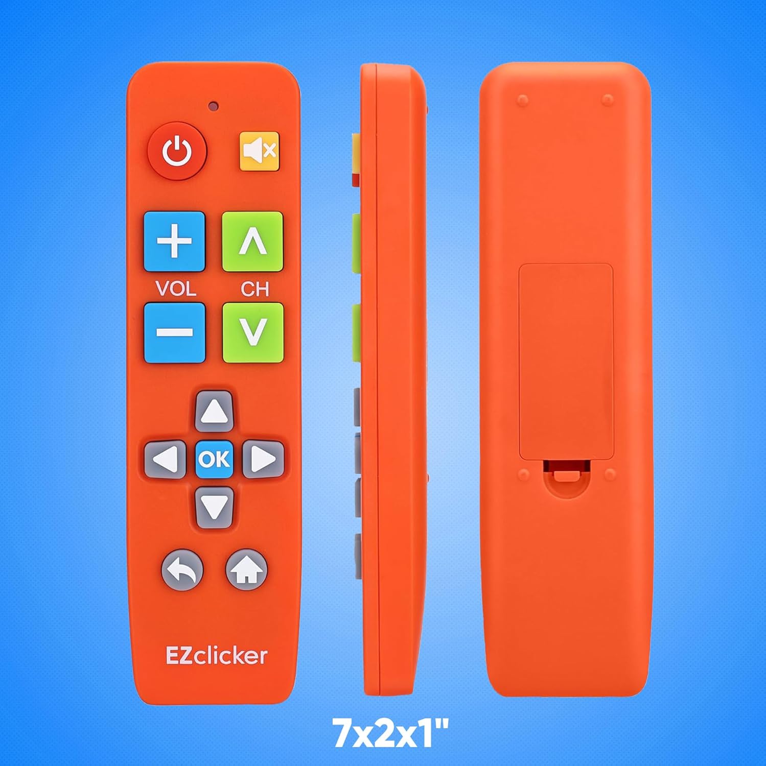Thumbnail 6 de EZClicker Samsung Replacement TV Remote — Big Button, Easy to Use (Orange)