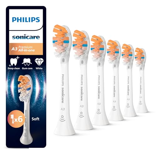 Detalle de Philips Sonicare A3 Premium cabezales repuesto 6 unidades 🪥