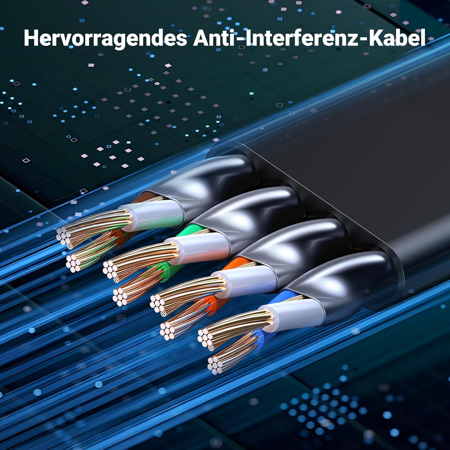 Thumbnail 4 de UGREEN Cat 8 LAN Kabel 40Gbps 2000MHz 2m ⌚