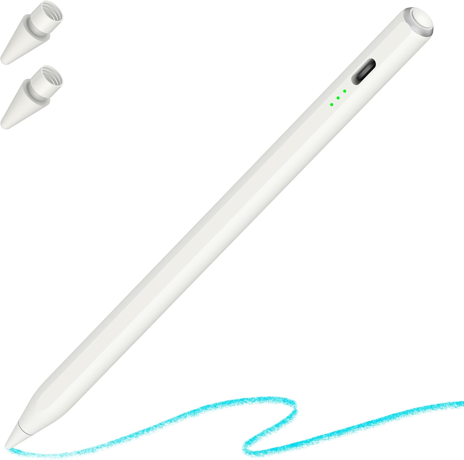 Detalle de OASO iPad Pen with Palm Rejection & Tilt – Compatible with iPad 2018-2024 (All Generations)