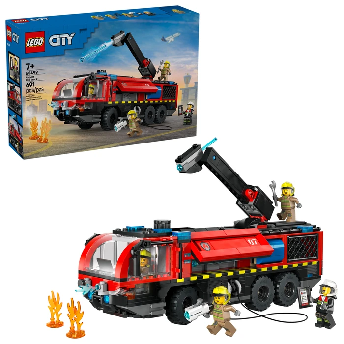 Thumbnail 7 de LEGO City Flughafenlöschfahrzeug 60499, 691 Teile