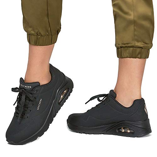Thumbnail 1 de Skechers Women's UNO Stand on Air Trainer, Black, 6 UK