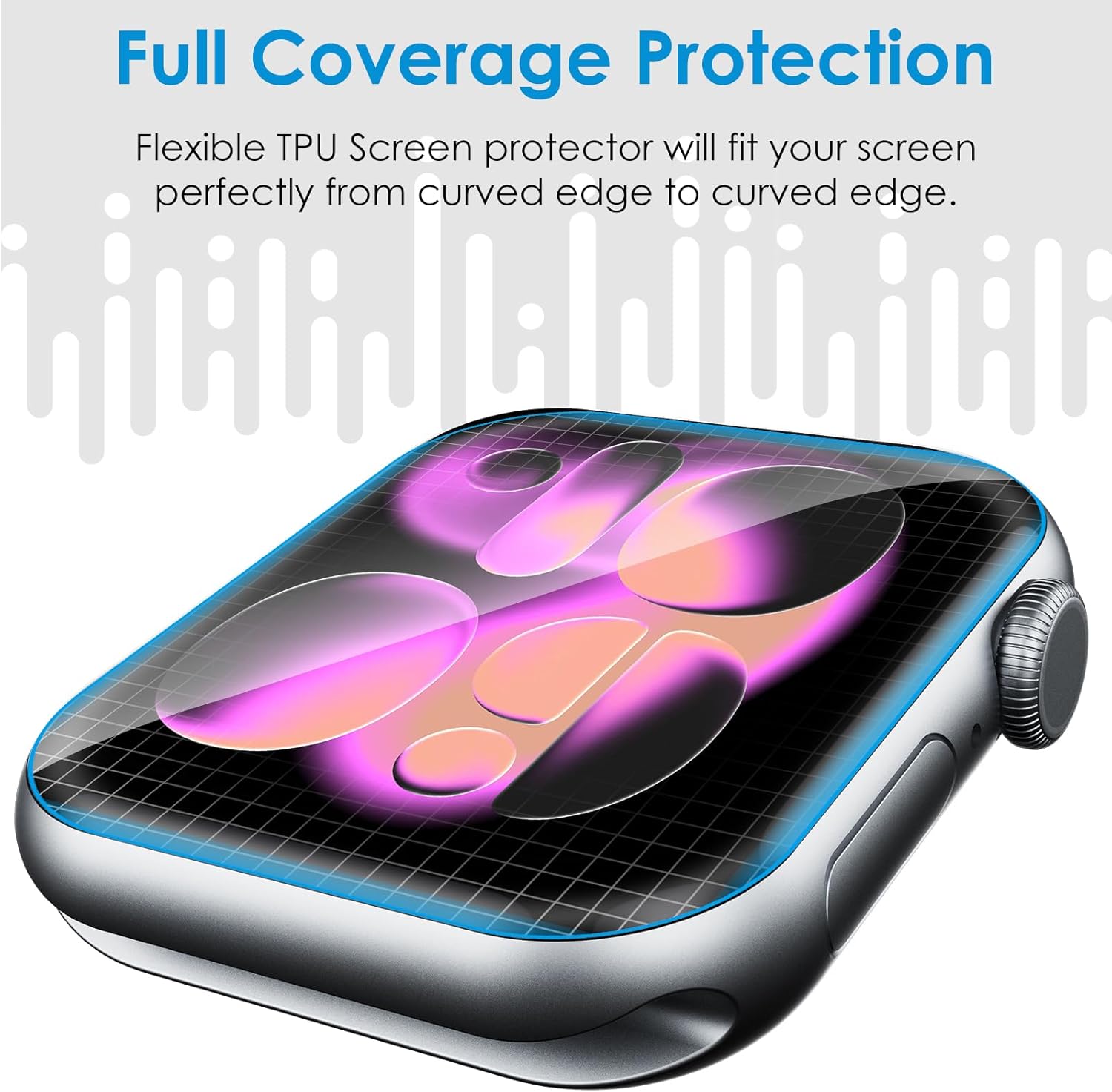 Thumbnail 3 de UniqueMe Apple Watch Series 11/10 42mm screen protector