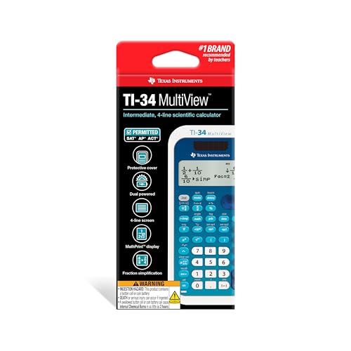 Thumbnail 4 de Texas Instruments TI-34 MultiView Scientific Calculator